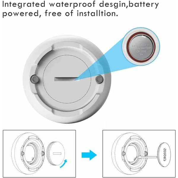 Smart Trådlös Zigbee Vattenläckagedetektor Översvämningsvattendetektor