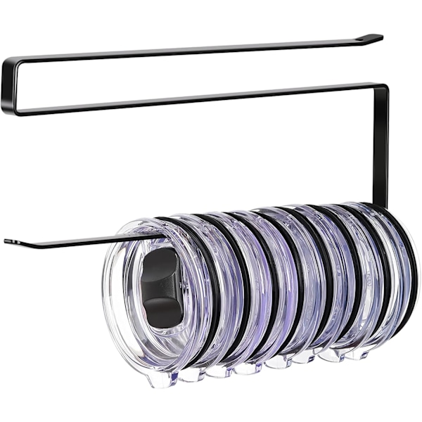 Tumbler Lock Organizer, Horisontell Tumbler Lock Förvaringskrok Upp Till 10 Lock, Utrymmesbesparande Mugg Lock Hållare Under Skåp Tumbler Lock Krok för Köksorganisering