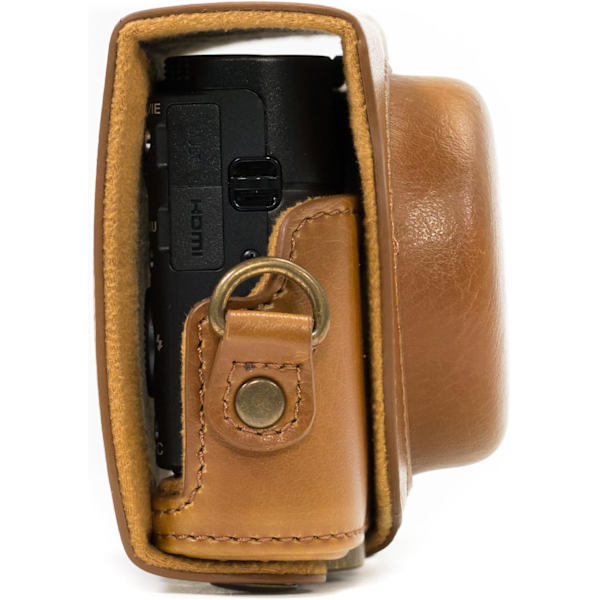 (Brun) For Sony Cyber-shot DSC-RX100 VI, DSC-RX100 V, DSC-RX100