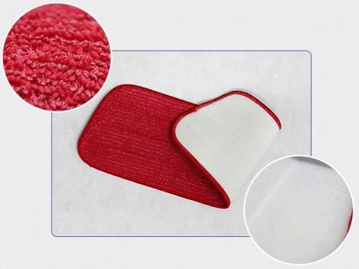 Mikrofibermopphuvud Ersättningspaket för Våta och Torra Moppar