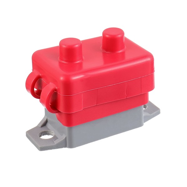 40A Automatisk Återställningsbrytare 12V - 24V med Skydd och Bultar för Batteriladdare, Lastbil, Bilmotor och Mer (2 st)