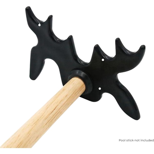 2 stk. Slip-On Portable Moosehead Bridge Cue Rest