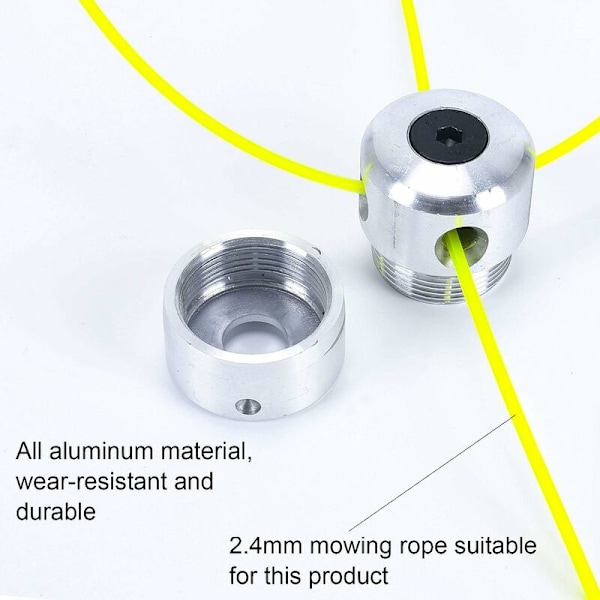 Aluminium Trimmerhoved Universal Brush Cutter Hoved Spole Trimmer H