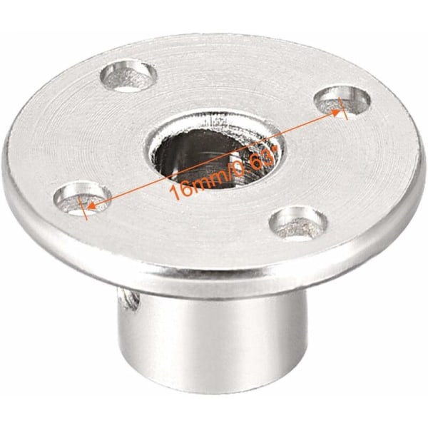 4 stk. Flansforbindelse Motor Guide Akselforbindelse Motorstik 6mm