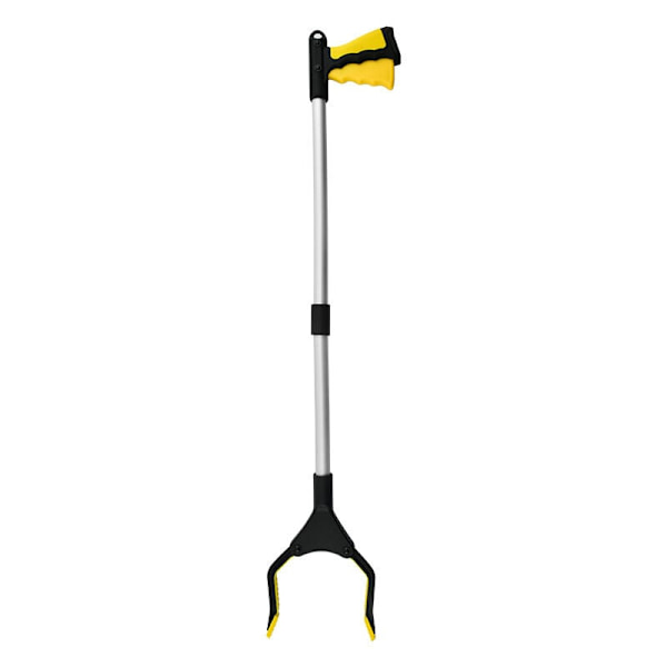 Gul affaldsgriber - 81 cm Foldbar affaldsgriber + teleskopisk