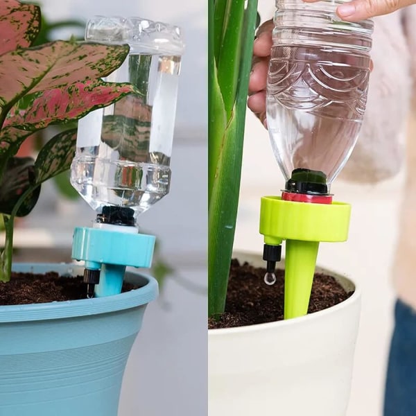 15 styks automatisk vandingssæt indendørs planter Justerbar blomst