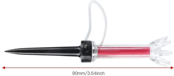 Golf Tee, Magnetisk Plast Golf Tee for Golftrening 90mm