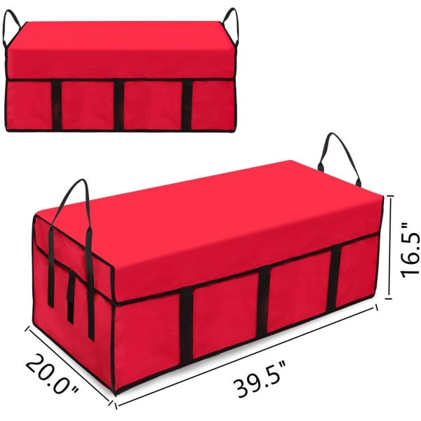 Stor Hølagerpose med Port, 39,5L x 16,5B x 20H tommer