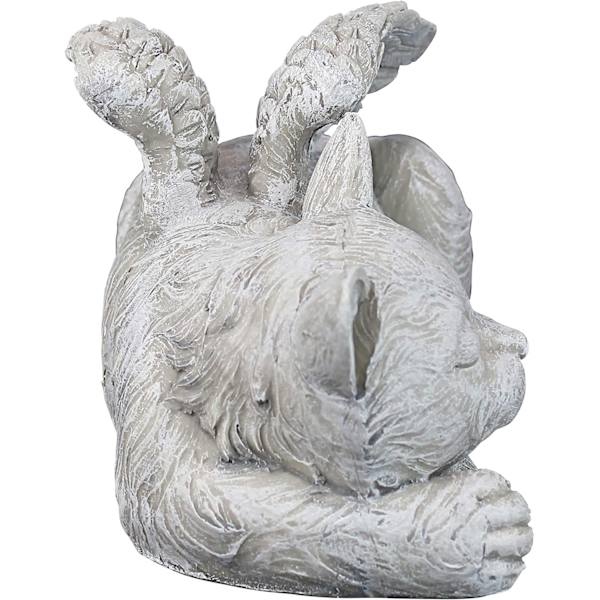 Design Toscano Minnesmerke Katt Dyr Engel Æresstatu Gravsted,