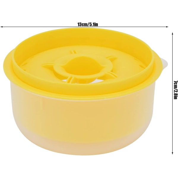 Mini Æggeblomme Separator (Gul) Hurtig og Nem Separator Holdbar