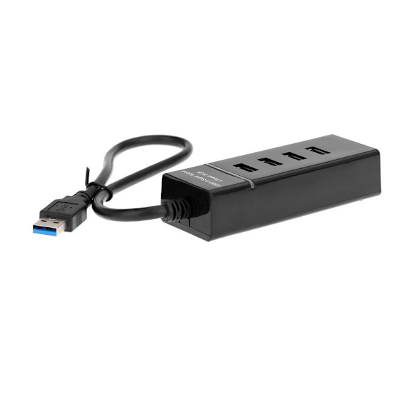 4 Grensesnitt 3HUB USB En Dra Fire Hub Splitter Datamaskin Bærbar E