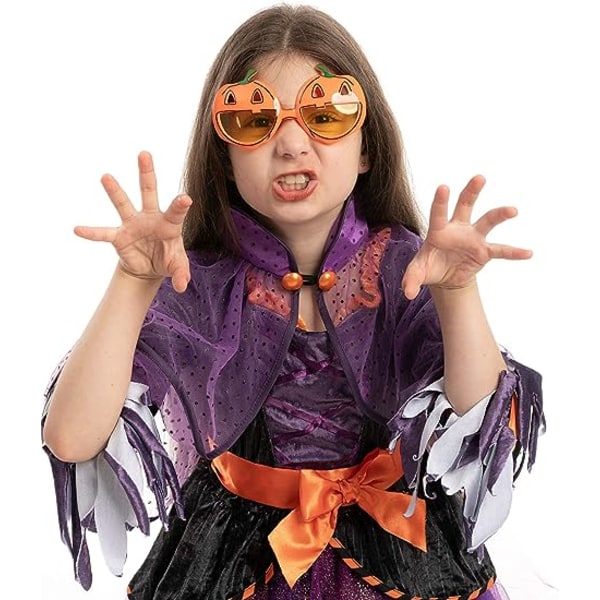 Pack of 6 Halloween Glasses Frame Costume Eyeglasses for Hallowee