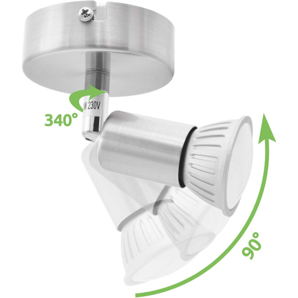 Lumare Loftlampe GU10 6W - 400lm LED Loftlampe AC 230V -
