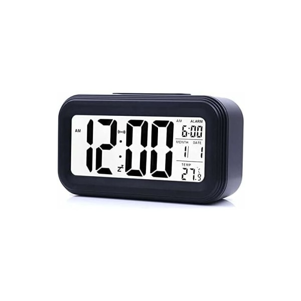 Digital väckarklocka Morning Wake Up, tyst batteridriven Digi