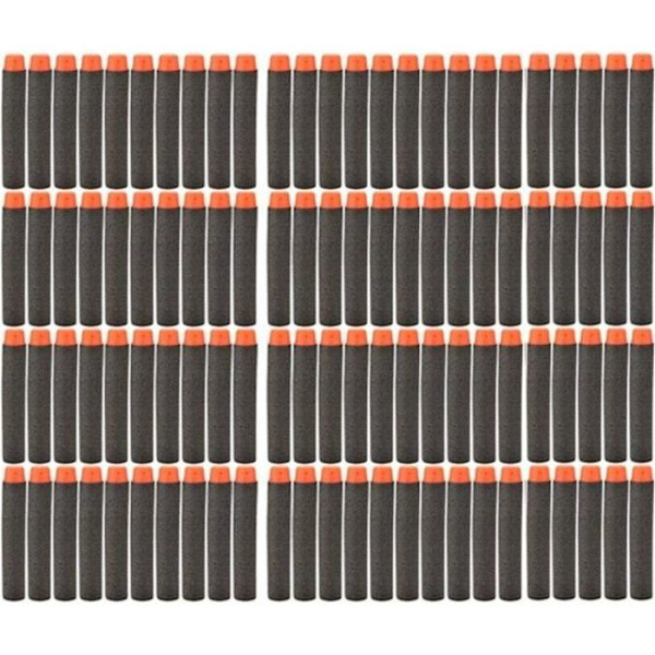 100 x 7,2 cm Nerf Gunshot Skumdartfyllning NOUR PR Nerf N-Strike E