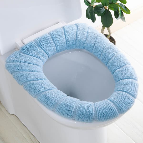 4 stk. Bløde, Tykkere, Varme, Strækbare, Vaskbare Klud Toiletklap
