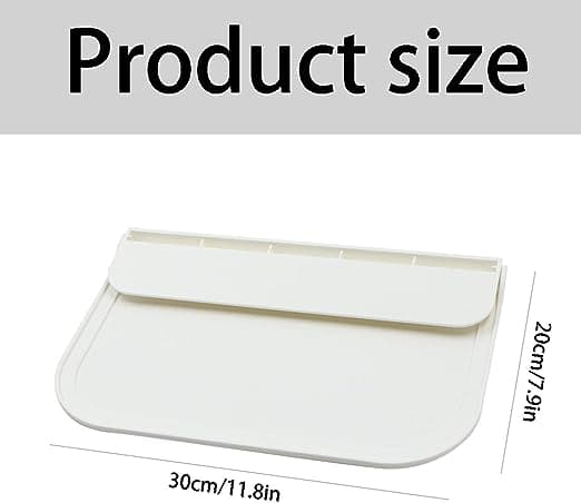 1 stk. Badeværelseshylde, 30 * 20 cm, Ingen boring, Foldbar, Selvklæbende