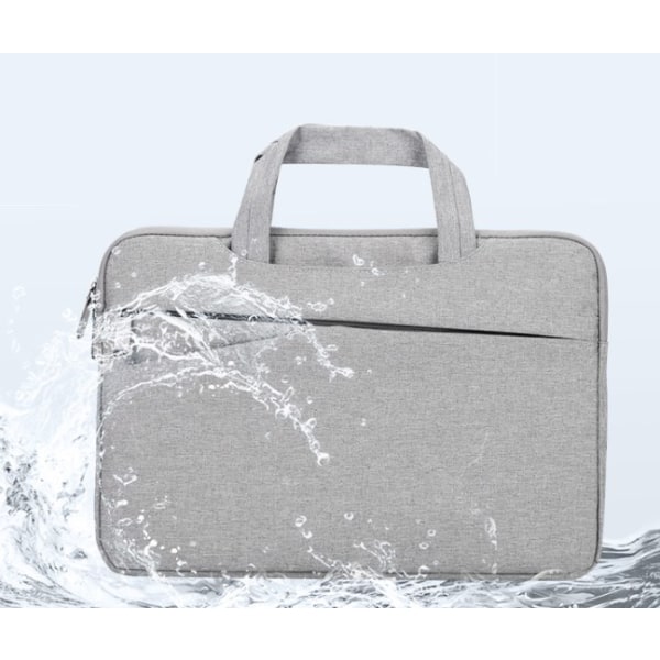 14 tums case, vattentät laptopväska med handtag för