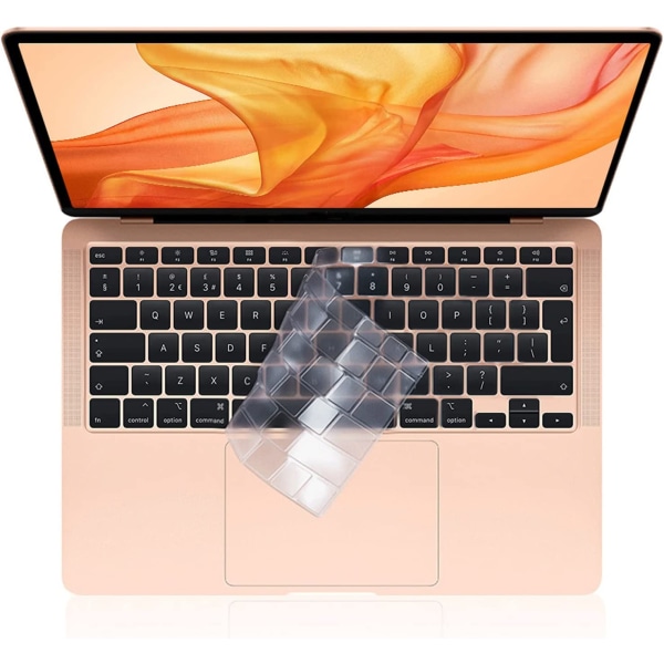 Näppäimistön cover yhteensopiva vuoden 2021 2020 uuden M1 MacBook Air 13.3 I:n kanssa
