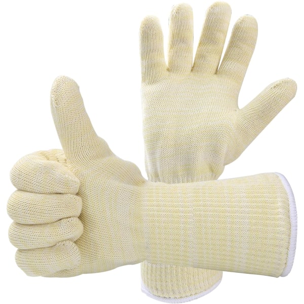 1 par Grillhandskar Anti-Heat Glove Universal Size Grill - Kit