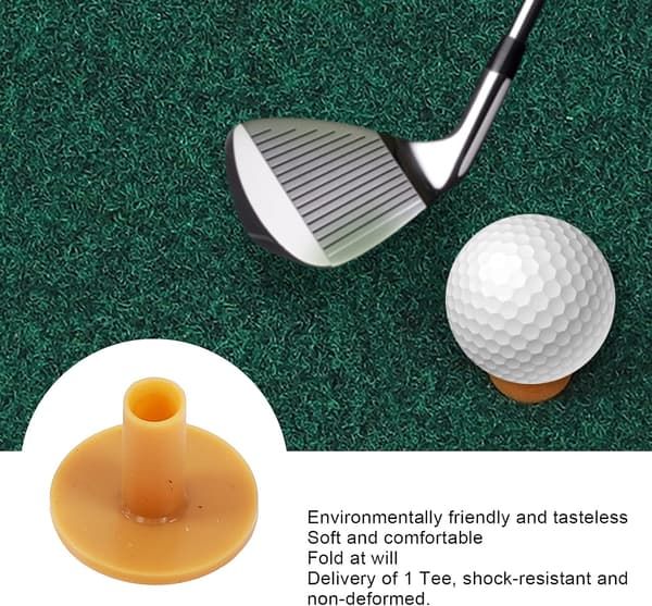 Sammenfoldelig golf træningsmåtte, golf tee måtte, golf swing træningsmåtte til golfspillere, skæremåtte til begyndere