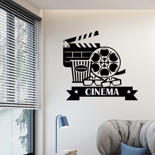 Havsfilmsprojektor Väggdekaler Väggdekaler Mural Dekaler för