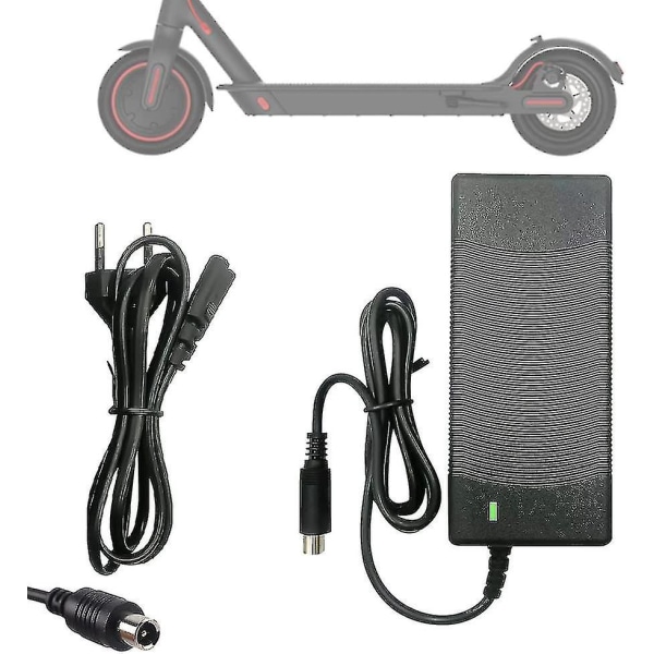 Xiaomi M365 lader, 42v 2a elektrisk scooterlader, rask batteri