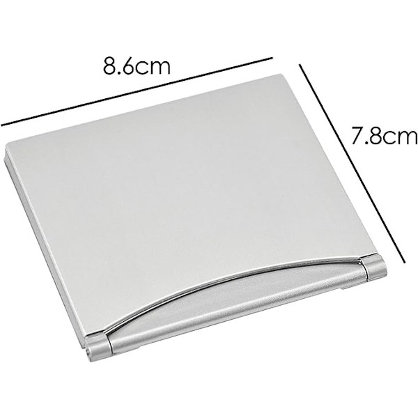 Ocean Silver Digital Vekkerklokke Skrivebord Temperatur LCD-Skjerm