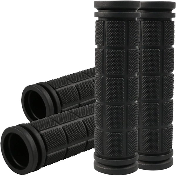 4 stk. Cykelstyrgreb, Børne skridsikre cykelstyrgreb i gummi, Specialiserede udskiftningscykelgreb, til Beach Cruiser Razor Scooter Foldbar Mou