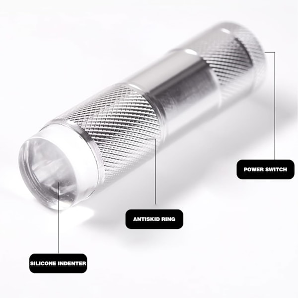 Mini UV Neglelakk Lampe, Bærbar Silikon Neglelakk Lampe, Bærbar UV Led Lampe, Lomme Gel Neglelakk Lampe, Negletørker UV Led Lampe, Herdelampe, Mini Negletørkelampe