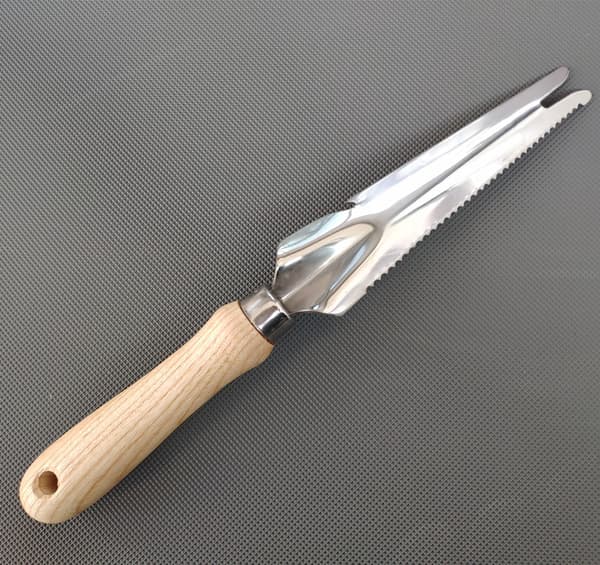 Rustfrit Stål Have Manuel Ukrudtsfjerner Ukrudtshakkelse med Måling
