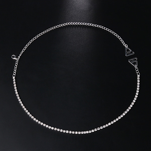 2 stk. Luksuriøse Rhinestone BH-Skulderstropper Krystal Skulderstrops Kæde Rhinestone Undertøjs Kæde Brude Bryllupskjole BH Skulderkæde til Kvinder B