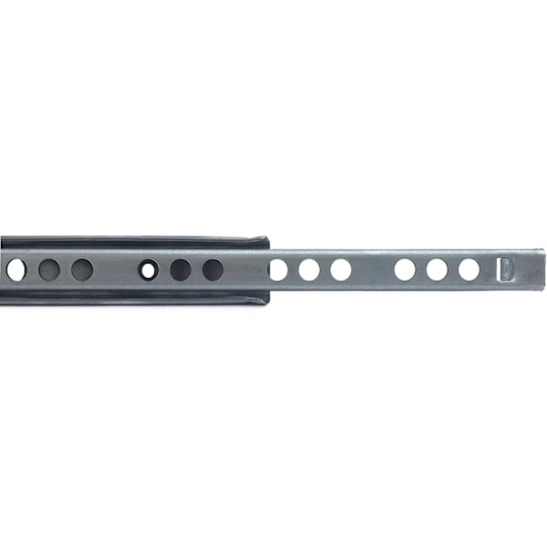 X Skuffeskinner - Skuffeskinne - 17mm X 246mm - Skuffeskinne - Glidebane - Galvaniseret Stål Delvis Udtræksskinner (1 Par)