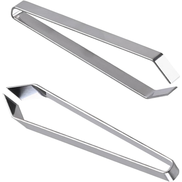 2 st Fiskklo, Professionella Benavlägsnande Tänger, Fiskklo Tångar Rostfritt Stål Fiskklo Platt och Sned, 12cm