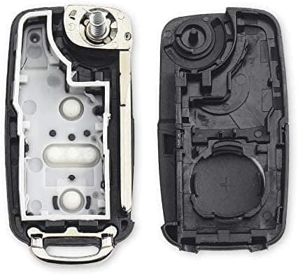 Ersättningsbart Vikbart Bilnyckelskal för VW Volkswagen Golf Mk6