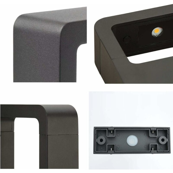 Trädgårdsstolpe Patio Path Lights Utomhusstolpe / 7W LED COB Däckbelysning