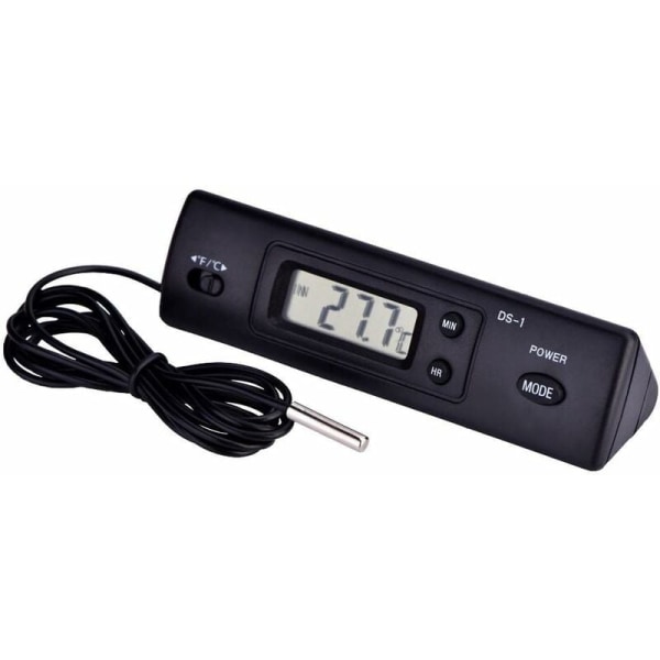 Temperaturmåler Digital LCD Display Termometer Sonde Temperatu