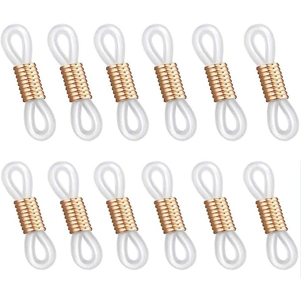 50 st Glaskedjor Slutdelar Spectacle Chain Strap Loop Ends o