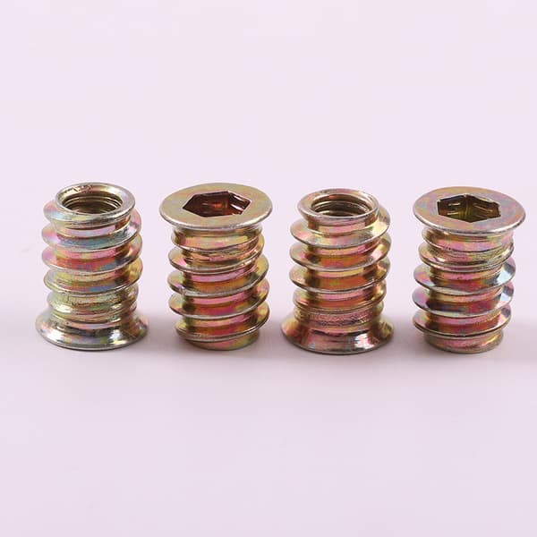 20 kpl M10 Sinkkiseos Pulttikierre-Kuusiomutterit, Sinkkiseos Insert-Mutterit