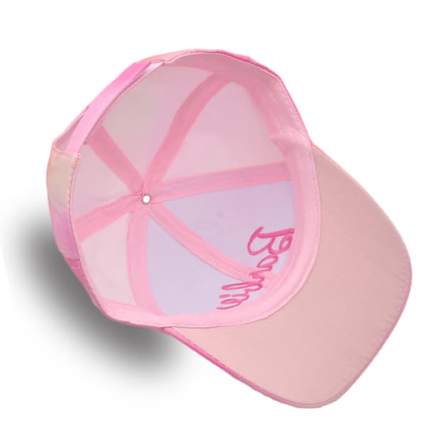 (Rainbow Blå) Rainbow Barbie børnebaseballkasket, lyserød farve