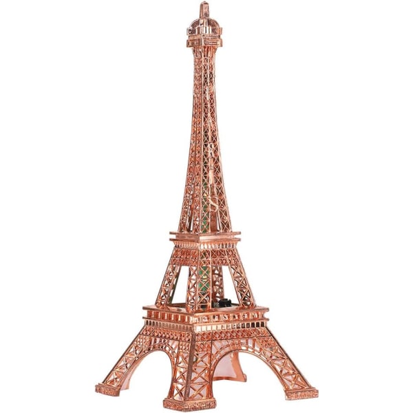 Eiffeltornsstaty, 26cm LED Eiffeltorn, Paris Mode Färgglad