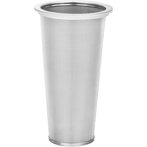 Kaffefilter for kald brygg til 946 ml Mason Jar med bred åpning, 304 rustfritt stål sil med tetningsring for isdrikker, solte-infuser og kald brygge kaffe