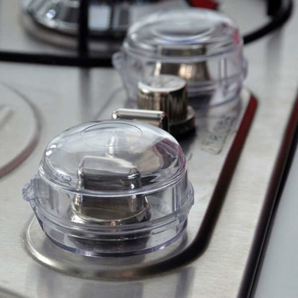 8 stk. Børnesikre Komfurknapper Universal Design Komfurknapper