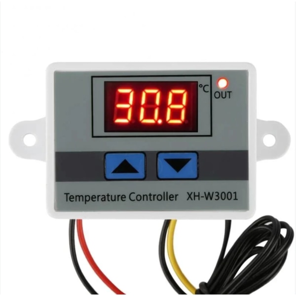 AC 110V-220V LED Digital Temperaturregulator för Inkubator Uppvärmning