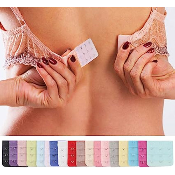 Ocean 25-pack Multifärgade Bh-förlängningsband (Slumpmässiga Färger) 3