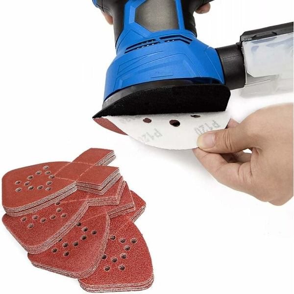 40 Mus-Slibeskiver til Black and Decker Detail Palm Sander A