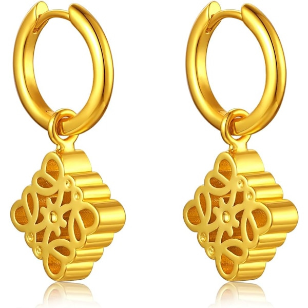 Hoop Earrings For Women | Chunk Drop Hoops Huggie Earrings | Hypoallergenic Earrings 2024 Fashion