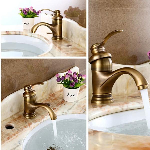 Ocean Antik Retro Badekar Armatur Europeisk Bassen Hott Og Kald Bad