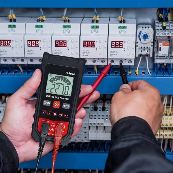 Multimetertester, digital multimetertester | Ohm volt amp meter - Bilbatteridetektor, analogt multimeter, analysator