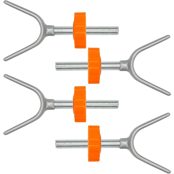 4 kpl M10 (oranssi) portaiden portin ruuvit Napsautetaan Baby Gate Stair Fixin